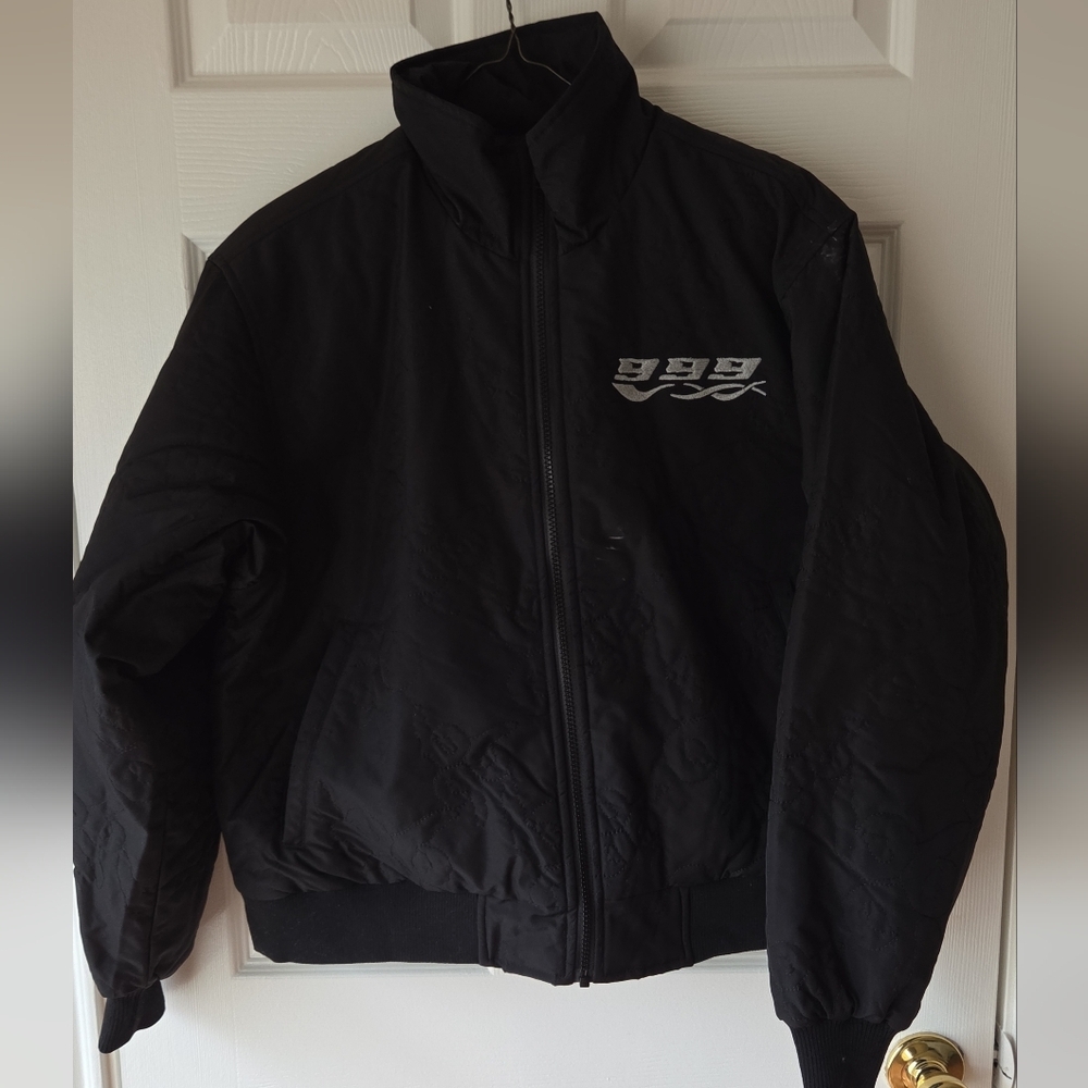Juice WRLD Custom Quilted Jacket Black Small 999 NWT Rapper Music juicewrld999 - Picture 11 of 12